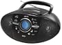 GPX Boombox with CD / MP3 Player and Digital AM / FM Tuner, Black