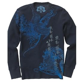 American Rag Shirt, Asian Dragon Thermal Shirt