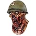 Hyfive Captain Lester Army Zombie Head Mask Creepy Party Costume