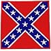 Confederate Battle Flag Embroidered Patch Iron-On Civil War Rebel Military Emblem