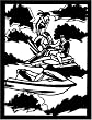 Coloring Board: Jet Ski