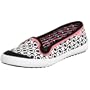 Keds Women's Champion Love Mini Slip-on,Black/White,7.5 M