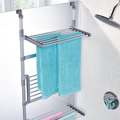 Handtuchtrockner f�r die Dusche, silbergrau