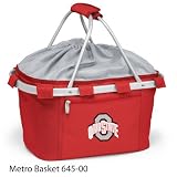Ohio State Buckeyes Portable Recreational Metro Seat Recliner - Black w/Digital Print