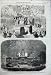 1858 NEW YORK CITY HALLILLUMINATIONS QUEEN LEEDS CLERK