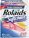 acid reflux - Rolaids Antacid Soft Chews, Wild Cherry, 42-Count Boxes (Pack of 3)