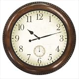 Infinity Instruments The Tudor Antique Walnut Finish Resin Wall Clock 51YR7Z3nIjL. SL160 Infinity Instruments The Tudor Antique Walnut Finish Resin Wall Clock