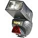 Electronics : Sunpak PZ-040N Ultra-Compact Digital TTL Dedicated Flash for Nikon Digital and 35mm Cameras (Black)