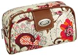 Oilily Summer Birds Flap Cosmetic Bag OCB9116, Damen Kosmetiktasche, 18x7x11