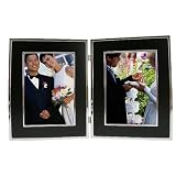 Double Frame - Black/ Silver (5x7)
