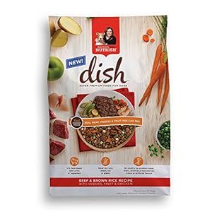 Rachael Ray(TM) Nutrish® DISH(TM) Natural Dry Dog Food, Beef & Brown Rice Recipe with Veggies, Fruit & Chicken, 3.75 lbs Rachael Ray(TM) Nutrish® DISH(TM) Natural Dry Dog Food, Beef & Brown Rice Recipe with Veggies, Fruit & Chicken, 3.75 lbs