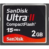 2Gb Ultra Ii Compactflash Memory Card Minimum Sustained Read/Write Speed Of 15Mbps