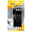 BIC Pro+ Ball Pen, Refillable, Medium Point (1.0 mm), Black, 24 Pens