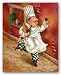 Chefs With Wine I by Shari Warren 8"x10" Art Print Poster