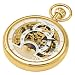 Charles-Hubert, Paris Gold-Plated Dual Time Mechanical Pocket Watch