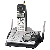 Panasonic KX-TG5438S 5.8 GHz FHSS GigaRange Shock and Splash Resistant Digital Cordless Answering System