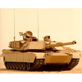 M1A2 ABRAMS Iraq War Tank RC US Battle Tank Radio Controlled 1/24 Airsoft Panzer Marui OEM version
