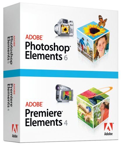 Adobe Photoshop Elements 6 & Adobe Premiere Elements 4 [OLD VERSION]