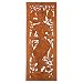 EXP Hand Carved Buddhist Apsaras Dancer Teak Wood Wall Art Decor (Thailand)