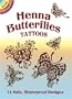 Henna Butterflies Tattoos (Dover Tattoos)