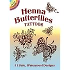 Click here to buy Henna Butterflies Tattoos (Dover Little Activity Books) by  Anna Pomaska.