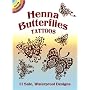 Henna Butterflies Tattoos (Dover Little Activity Books)