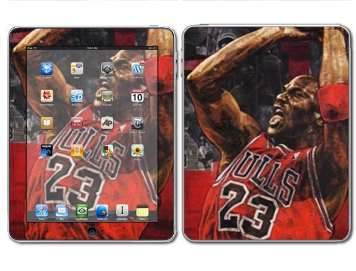 iPad Michael Jordan #23 Chicago Bulls Vinyl Skin 