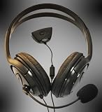 Black xbox 360 headphones headset with microphone live chat, black xbox headphones, XBox 360 Large Style Headset (Earphone & Microphone) For xBox 360 Online Gaming with Foam Ear Pieces for Comfort and Adjustable Mic Arm & Volume Control