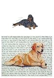 Gordon Setter Glass Cutting Board