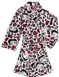 Betty Boop - Leopard Print Plush Robe for women