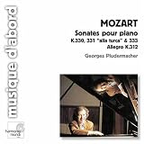 Mozart: Sonates pour piano K. 330, 331 "alla turca" & 333; Allegro, K. 312