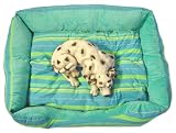Eigenschaften WILMA Heimtierprodukte  / WILMA peppiges Hundebett 90 x 65cm HELLBLAU #5112