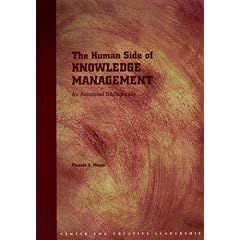 The Human Side of Knowledge Management: An Annotated Bibliography