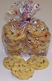 Gourmet Food : Scott's Cakes 1 lb. Chocolate Chip Shortbread Cookies in a Nautical Bag