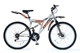 BOSS Cragg Mens 18 Speed Dual Suspension Bike - 26 Inches