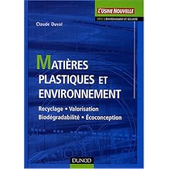 Mati�res plastiques et environnement