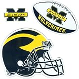 Michigan Wolverines 3-Pack Magnets