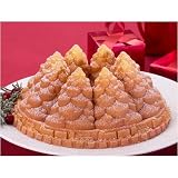 Nordicware 10 Cup Holiday Tree Bundt Pan with COMMERCIAL non stick coating