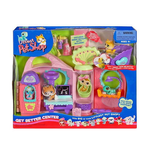 Childrens Toyshop  Toys : Hasbro Littlest Pet Shop Get Better Center