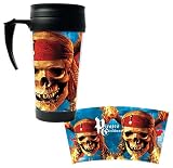 Pirates Of The Caribbean 2 Dead Man's Chest - Cup: Travel Mug - Skull & Swords