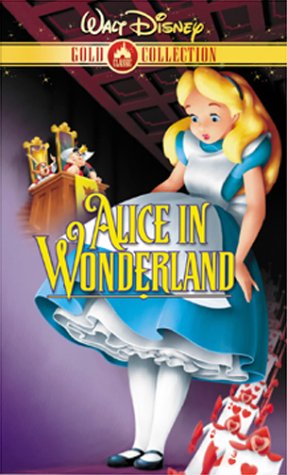 Childrens Toyshop  VHS : Alice in Wonderland (Walt Disney Gold Classic Collection)