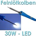 Lötkolben Feinlötkolben Löteisen m. LED Beleuchtung 30W