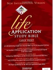 NIV Life Application Study Bible, Large Print (NIV Life Application Bible)