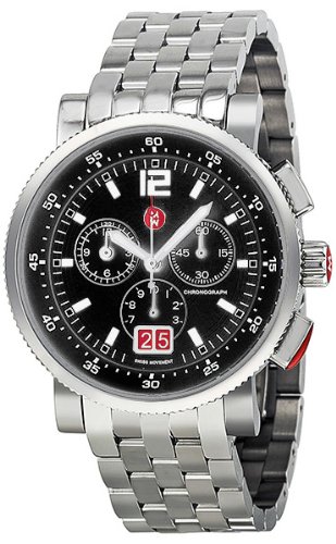 michele large sport sail watch