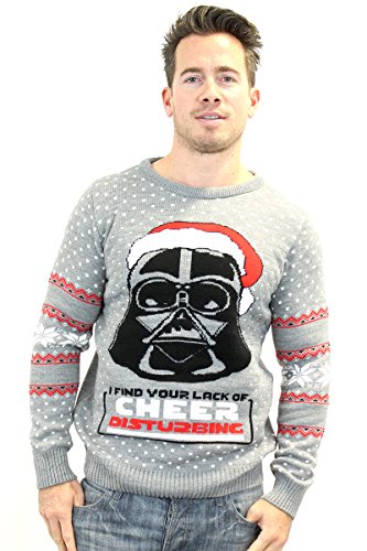 Star Wars Official Darth Vader Christmas Sweater