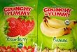 Crunchy N Yummy Freeze Dried Fruit Mix- Pack 5 Banana & 2 Strawberry