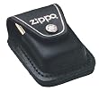 Zippo Etui, schwarz,mit Clip