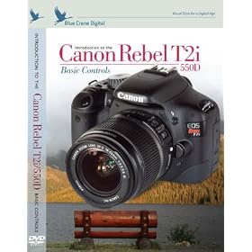 Introduction to the Canon Rebel T2i EOS 550D : Basic Controls Training DVD by Blue Crane... by Blue Crane Digital