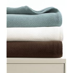 Lauren Ralph Lauren Bedding, Spa Organic Twin Blanket
