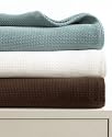 Lauren Ralph Lauren Bedding, Spa Organic King Blanket White Orchid